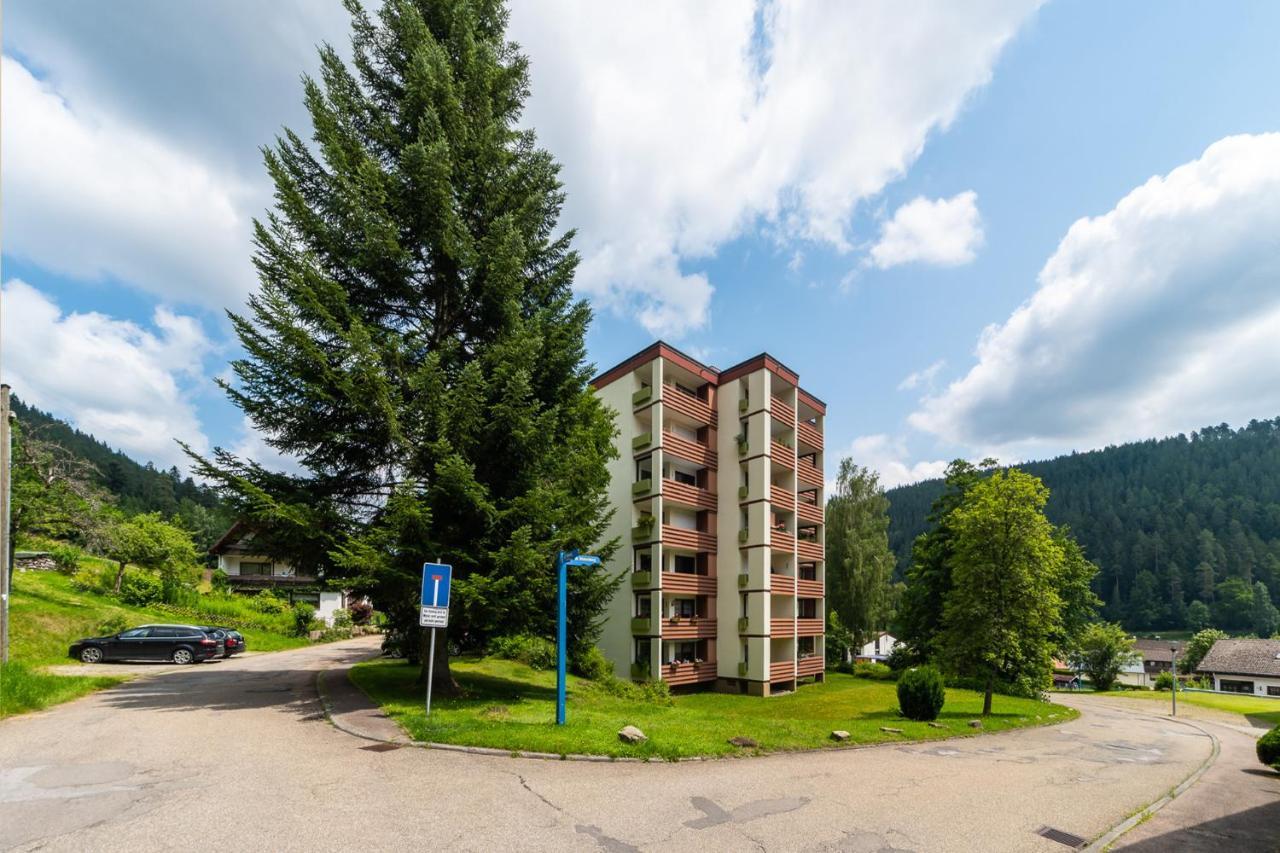 Schwarzwaldsuite Mit Panorama Waldblick Enzklösterle Buitenkant foto