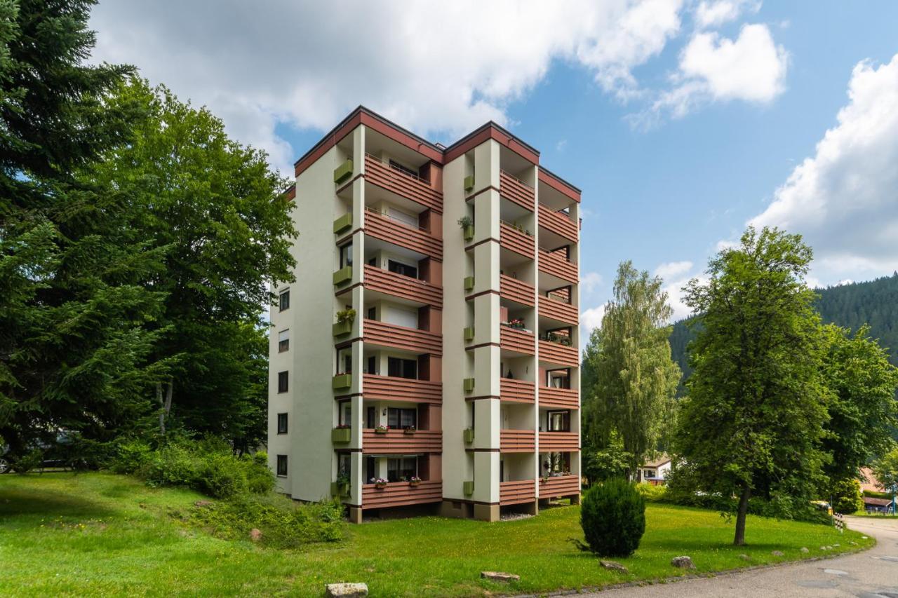Schwarzwaldsuite Mit Panorama Waldblick Enzklösterle Buitenkant foto