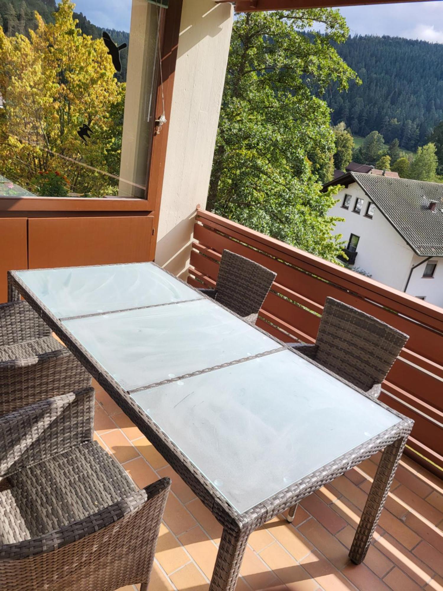 Schwarzwaldsuite Mit Panorama Waldblick Enzklösterle Buitenkant foto